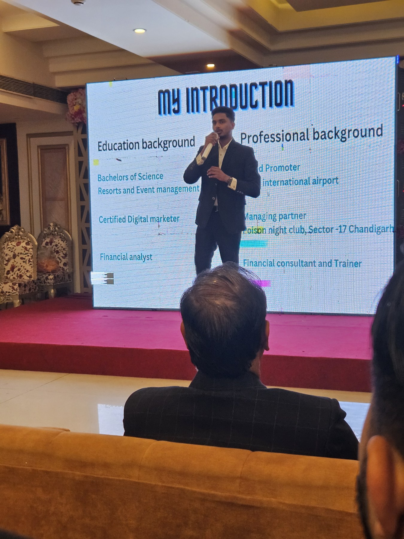 Public presentation